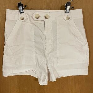 MAEVE -by anthropology white Colette sailor shorts